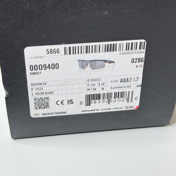 Oakley Unisex OO9400-0268 BiSphaera Sunglasses - Picture 9 of 9